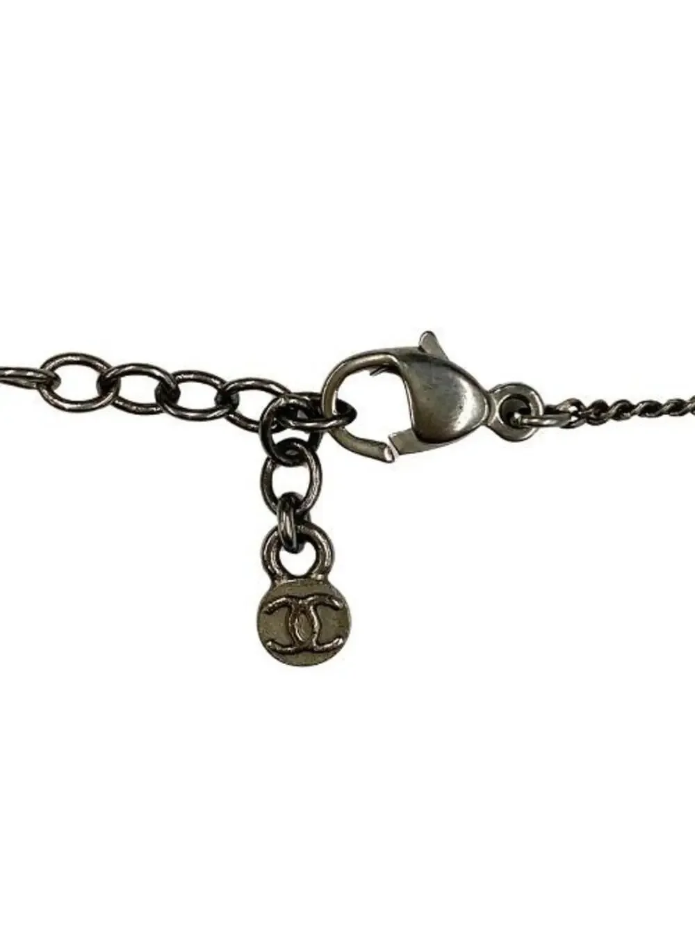 Chanel Cc Logo Pendant Necklace #243999C77B